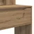 Vidaxl Toaletne mize za spalnice Umetni hrast 80 x 39,6 x 135 cm