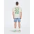 Only & Sons Majica MACE  temno zelena / naravno bela