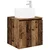 Umivaonik s policom Staro drvo 49,5 x 44,5 x 66 cm