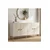 Hanah Home komoda Simple 180, 180 cm, bela / travertin