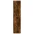 Visoka komoda boja dimljenog hrasta 80 x 42,5 x 185 cm drvena