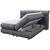 BOXSPRING KREVET CARMELO 160/200 cm , antracit