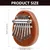 Mini kalimba, palčni klavir, 8 tipk, s pleteno struno