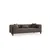 Atelier del Sofa Trosed Gio 93x75x225cm Braon