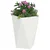 Sadilica 2 pcs Bijelo 50 x 50 x 75 cm Čelik
