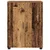 Kupaonski ormar s pohranom s vratima Staro drvo 60 x 35 x 80 cm