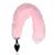 Ouch! by Shots Analna kupa Light-up Fox Tail with Metal Butt Plug