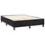 Vidaxl Box spring posteljni z vzmetnico črn 140x190 cm žamet