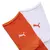 PUMA Womens Short Socks (2-Pack), Clothing, White/Red, 39/42