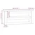 Stalak za cipele boja betona 100x35x45 cm konstruirano drvo