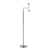BRILAGI - LED podna lampa CERIA 1xE27/60W/230V + LED/2,1W mat hrom/bela