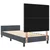 vidaXL vidaXL Postelja Temno Siva 90x200 cm Velur, (22049422)