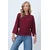 Trend Alacati Stili Ženska bluza Alc-X14598, Bordo