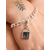 Pilgrim Obesek  Locket  srebrna