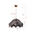 Opviq Luster YL236, 20cm, 35 cm, E27, 60 cm Kabl, Sivi