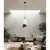Luster na sajli MODA 1xE27/15W/230V siva/crna