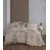 Set pokrivača za krevet Henna Beige, Siva i Bela