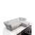 Atelier del Sofa Ugaona garnitura Boxer, 165x290 cm, Bela
