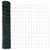 vidaXL Evropska ograja z 7 flanged posts 1x10 m cinkano jeklo
