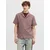 JACK & JONES Srajca JORMONTAUK vinsko rdeča/bela