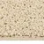 Vidaxl Košata preproga krem 160x230 cm nedrseča
