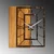Wallity Zidni sat 37 A, 49 x 58 cm, Crni