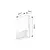RABALUX Gimone Spoljna zidna lampa, LED, IP44, 10W, 570lm, Crna