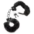 XR Brands - Cuffed In Fur Handcuffs - Black