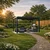 Bioklimatska pergola Ancora — Ročni/3 x 5 m/Bela/Stenska