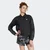 Adidas Ženska jakna ess camo printed 3s twill coach jacket, Crna