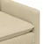 Vidaxl Kavč Krem 196 x 81 x 87,5 cm Blago