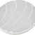 LED prigušiva plafonska svetiljka SHELL WHITE LED/40W/230V + daljinski upravljač