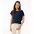 Mexx Ženska majica MF007702361W, Kratki rukav, Teget