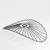 Brilagi - LED plafonski luster CERIA WIRE 1xE27/60W/230V 40x56 cm crna