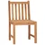 Vrtni blagovaonski set od 7 dijelova 150 x 90 cm masivno tikovino drvo
