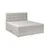 Bessagi Home Postelja Boxspring Aria, Siva