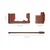 SmallRig Leather Half Case Kit for X-T50 (Brown) 4710