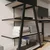 Hanah Home TV komoda Lyno, 70,4 cm, peščar / crna