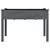 Sadilica s oblogom siva 118 x 59 x 76 cm od masivne jelovine