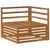Set vanjskih sofa 4 pcs Prirodna Čvrsto drvo akacije