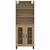Highboard 2 pcs Umjetnički hrast Konstruirano drvo