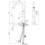 Baterija za lavabo L 330209B