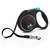 Flexi Leash Black Design M pas 5m črno-modra