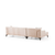 Atelier del Sofa Ugaona garnitura Petra L 145x69x87cm Bela