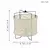 Eglo 79645 - Stona lampa BRIDEKIRK 1xE27/40W/230V bež