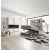 Xora POSTELJA BOXSPRING 140 cm x 200 cm , tekstil, leseni material siva