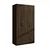 Hanah Home Ormar Merlin , 90x171,8x45 cm, , Braon