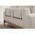 Atelier del Sofa Trosed Eti Oak 98x78x220cm Beli
