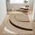 Conceptum Hypnose Tepih HM-CRP25-45, Pravougaoni, 160x230 cm, Krem-braon