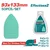 Total One-Stop Tools Set brusnih listov 93x133mm/50 kos (TAC931331)